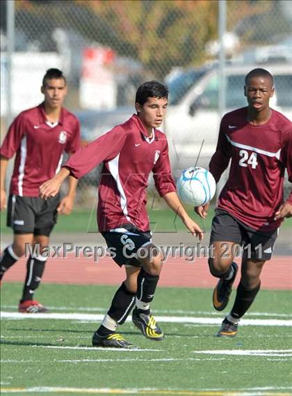 Thumbnail 3 in West Campus vs. Capital Christian (CIF SJS D5 Final) photogallery.