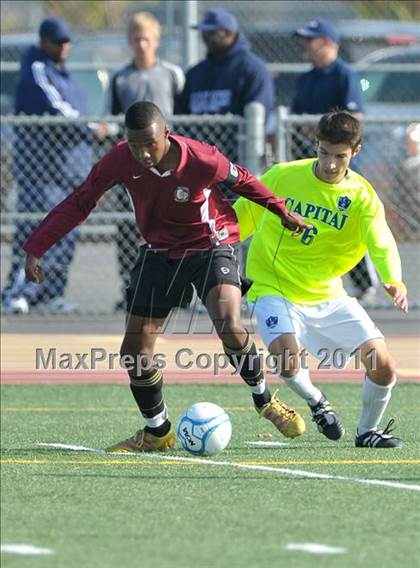 Thumbnail 2 in West Campus vs. Capital Christian (CIF SJS D5 Final) photogallery.