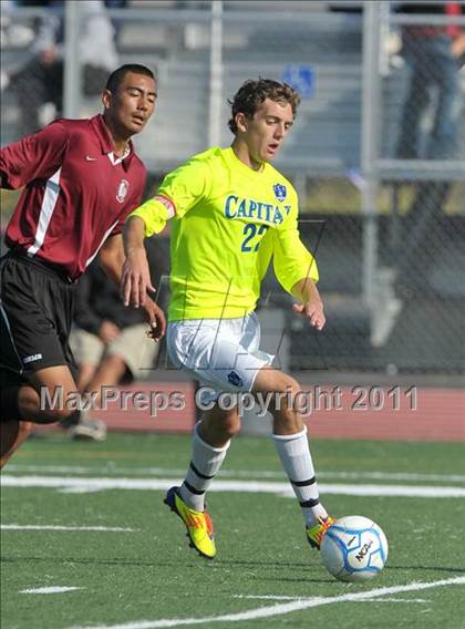 Thumbnail 3 in West Campus vs. Capital Christian (CIF SJS D5 Final) photogallery.