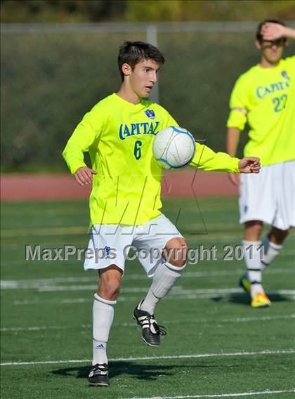 Thumbnail 2 in West Campus vs. Capital Christian (CIF SJS D5 Final) photogallery.