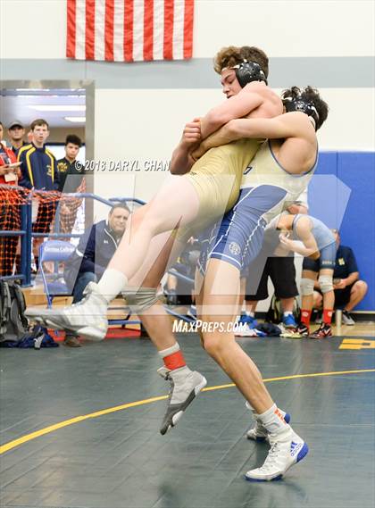 Thumbnail 1 in St. John Bosco vs Esperanza (Tournament of Champions @ Cerritos College) photogallery.