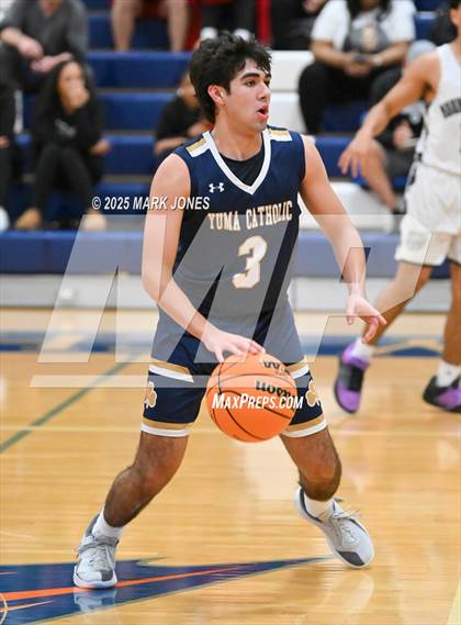 Thumbnail 1 in Yuma Catholic vs. Mountain View (Great Desert Shootout) photogallery.