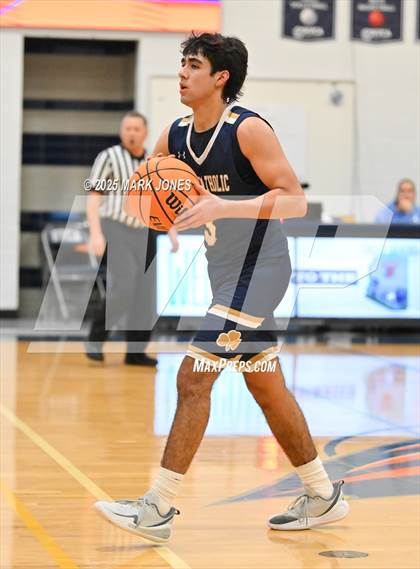 Thumbnail 2 in Yuma Catholic vs. Mountain View (Great Desert Shootout) photogallery.