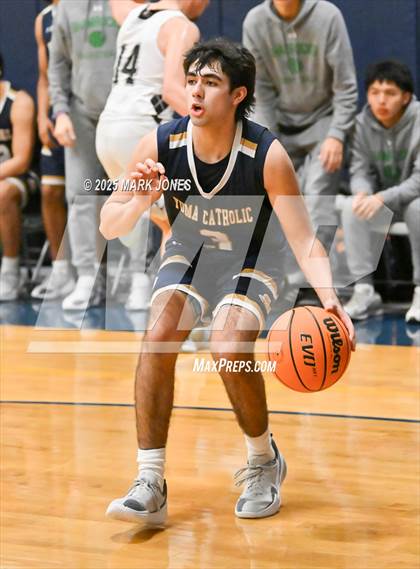 Thumbnail 3 in Yuma Catholic vs. Mountain View (Great Desert Shootout) photogallery.