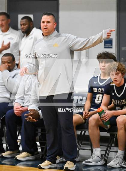 Thumbnail 2 in Yuma Catholic vs. Mountain View (Great Desert Shootout) photogallery.