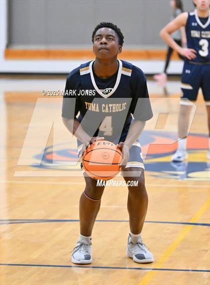 Thumbnail 3 in Yuma Catholic vs. Mountain View (Great Desert Shootout) photogallery.