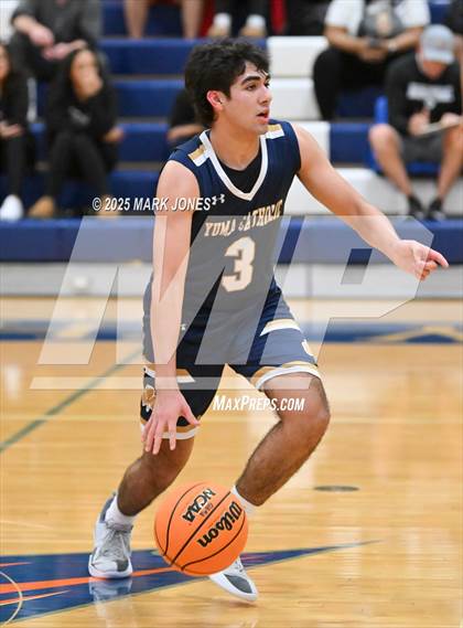 Thumbnail 2 in Yuma Catholic vs. Mountain View (Great Desert Shootout) photogallery.