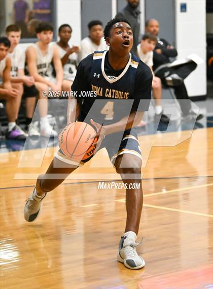 Thumbnail 2 in Yuma Catholic vs. Mountain View (Great Desert Shootout) photogallery.