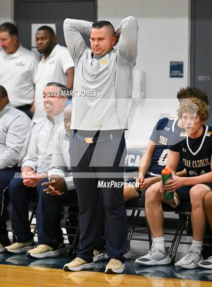 Thumbnail 1 in Yuma Catholic vs. Mountain View (Great Desert Shootout) photogallery.