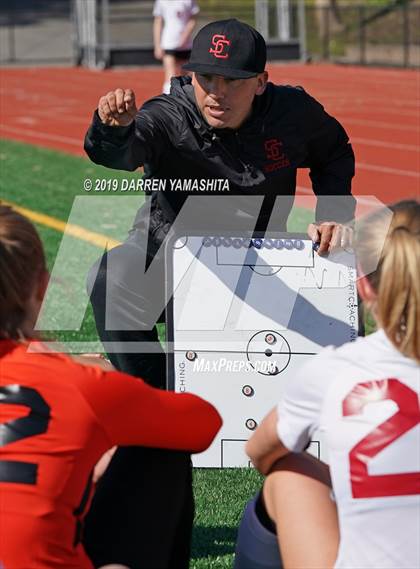 Thumbnail 3 in Sacred Heart Cathedral Preparatory vs. Santa Cruz (CIF CCS D3 Final) photogallery.