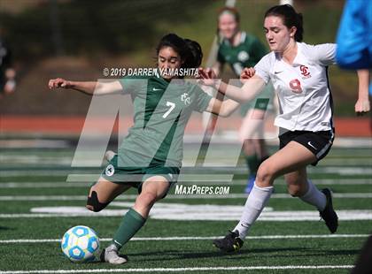 Thumbnail 3 in Sacred Heart Cathedral Preparatory vs. Santa Cruz (CIF CCS D3 Final) photogallery.