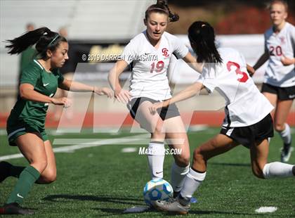 Thumbnail 1 in Sacred Heart Cathedral Preparatory vs. Santa Cruz (CIF CCS D3 Final) photogallery.