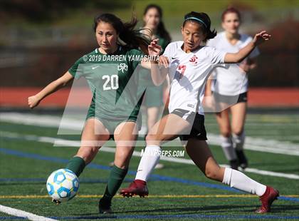 Thumbnail 3 in Sacred Heart Cathedral Preparatory vs. Santa Cruz (CIF CCS D3 Final) photogallery.