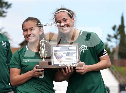 Thumbnail 1 in Sacred Heart Cathedral Preparatory vs. Santa Cruz (CIF CCS D3 Final) photogallery.