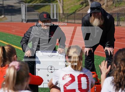 Thumbnail 2 in Sacred Heart Cathedral Preparatory vs. Santa Cruz (CIF CCS D3 Final) photogallery.
