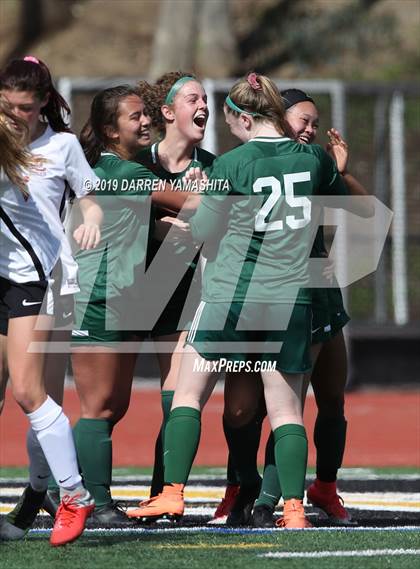 Thumbnail 1 in Sacred Heart Cathedral Preparatory vs. Santa Cruz (CIF CCS D3 Final) photogallery.