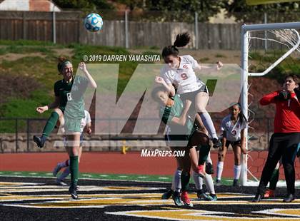Thumbnail 3 in Sacred Heart Cathedral Preparatory vs. Santa Cruz (CIF CCS D3 Final) photogallery.