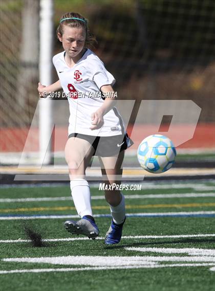Thumbnail 3 in Sacred Heart Cathedral Preparatory vs. Santa Cruz (CIF CCS D3 Final) photogallery.