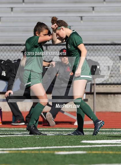 Thumbnail 1 in Sacred Heart Cathedral Preparatory vs. Santa Cruz (CIF CCS D3 Final) photogallery.
