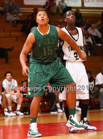 Thumbnail 2 in Long Beach Poly vs. Santee (Pacific Shores Tournament) photogallery.