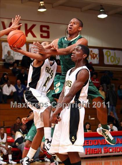 Thumbnail 2 in Long Beach Poly vs. Santee (Pacific Shores Tournament) photogallery.