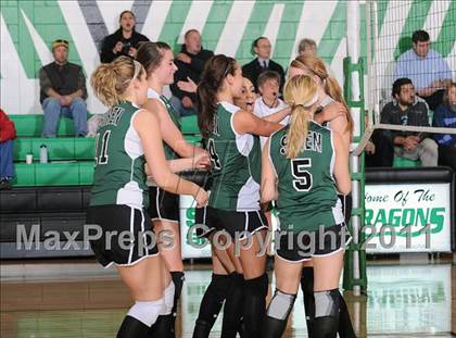 Thumbnail 2 in South Shore vs. Siren (WIAA D4 Regionals) photogallery.