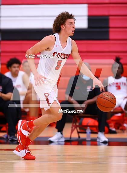Thumbnail 2 in Ribet Academy vs. Westchester (CIF State D1 Regional Playoff) photogallery.