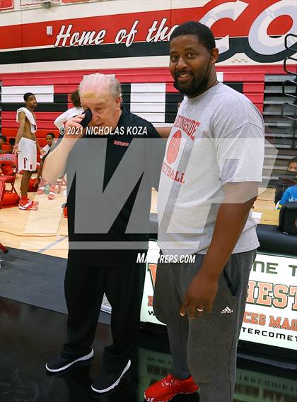 Thumbnail 3 in Ribet Academy vs. Westchester (CIF State D1 Regional Playoff) photogallery.