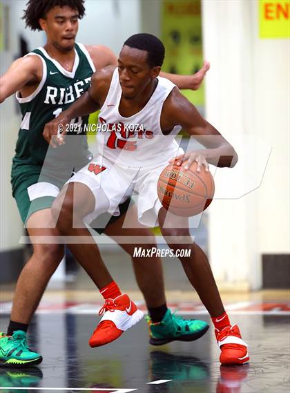 Thumbnail 3 in Ribet Academy vs. Westchester (CIF State D1 Regional Playoff) photogallery.