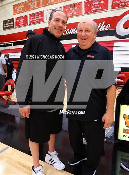 Thumbnail 3 in Ribet Academy vs. Westchester (CIF State D1 Regional Playoff) photogallery.