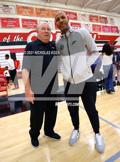 Thumbnail 2 in Ribet Academy vs. Westchester (CIF State D1 Regional Playoff) photogallery.