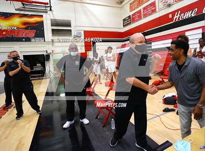 Thumbnail 1 in Ribet Academy vs. Westchester (CIF State D1 Regional Playoff) photogallery.