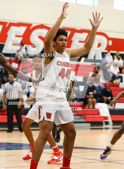 Thumbnail 3 in Ribet Academy vs. Westchester (CIF State D1 Regional Playoff) photogallery.
