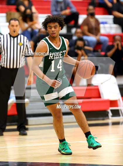 Thumbnail 2 in Ribet Academy vs. Westchester (CIF State D1 Regional Playoff) photogallery.