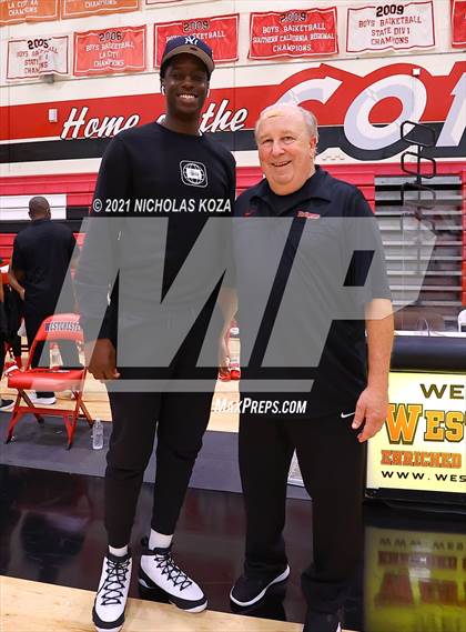 Thumbnail 2 in Ribet Academy vs. Westchester (CIF State D1 Regional Playoff) photogallery.