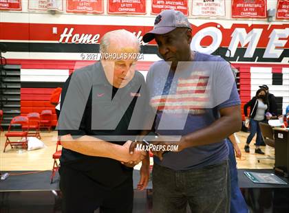 Thumbnail 3 in Ribet Academy vs. Westchester (CIF State D1 Regional Playoff) photogallery.