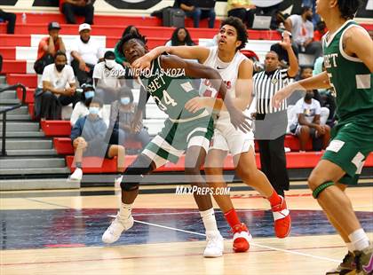 Thumbnail 2 in Ribet Academy vs. Westchester (CIF State D1 Regional Playoff) photogallery.