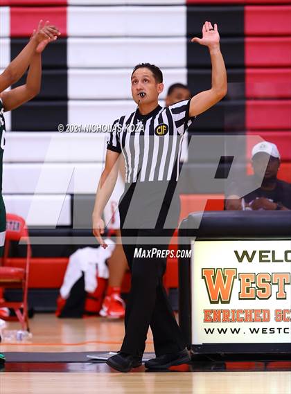 Thumbnail 2 in Ribet Academy vs. Westchester (CIF State D1 Regional Playoff) photogallery.