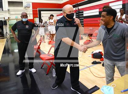Thumbnail 2 in Ribet Academy vs. Westchester (CIF State D1 Regional Playoff) photogallery.
