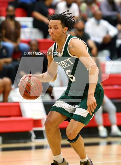 Thumbnail 3 in Ribet Academy vs. Westchester (CIF State D1 Regional Playoff) photogallery.