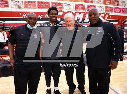 Thumbnail 2 in Ribet Academy vs. Westchester (CIF State D1 Regional Playoff) photogallery.