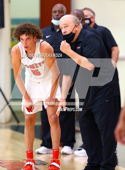 Thumbnail 3 in Ribet Academy vs. Westchester (CIF State D1 Regional Playoff) photogallery.