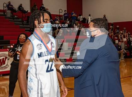 Thumbnail 2 in Millbrook vs. Ardrey Kell (NCHSAA 4A Final) (2 of 2 - Pre-game and Awards)  photogallery.