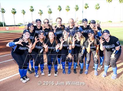 Thumbnail 2 in Catalina Foothills vs. Payson (AIA D3 Final) photogallery.