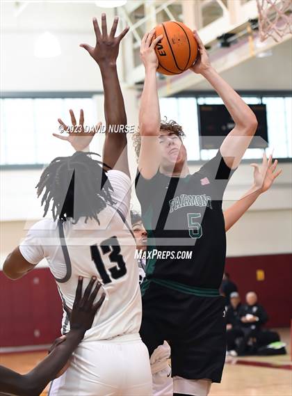 Thumbnail 2 in Rancho Cucamonga vs. Fairmont Prep photogallery.