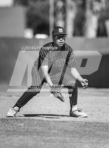 Thumbnail 2 in Madera South @ Bradshaw Christian (CIF NorCal D-4 Quarter Final) photogallery.