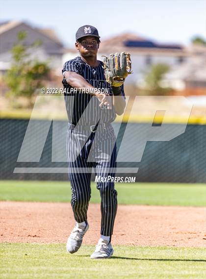 Thumbnail 2 in Madera South @ Bradshaw Christian (CIF NorCal D-4 Quarter Final) photogallery.