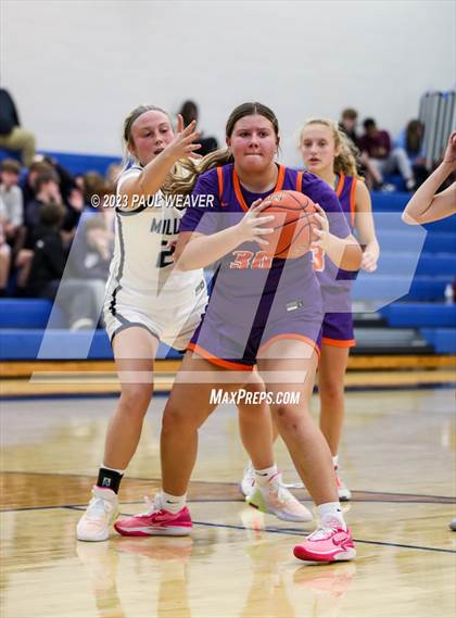 Thumbnail 3 in Danville vs. Millville (Millville Tip-Off Tournament) photogallery.