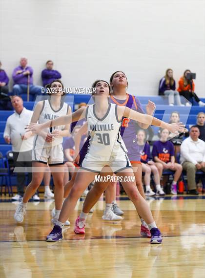 Thumbnail 1 in Danville vs. Millville (Millville Tip-Off Tournament) photogallery.
