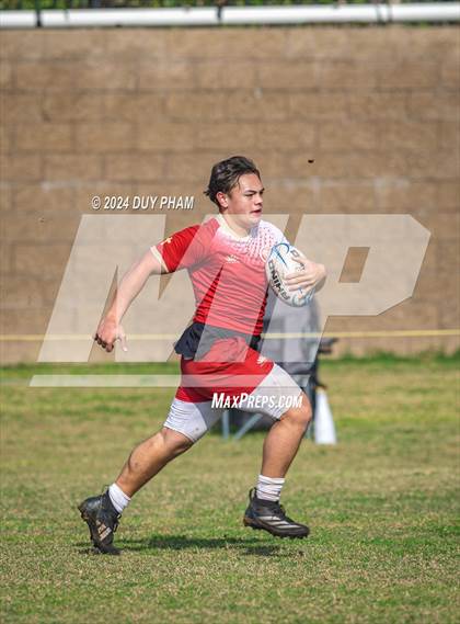 Thumbnail 1 in Orange Lutheran VS Loyola photogallery.